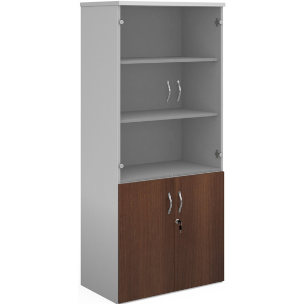Maestro Combination Units with Wood and Glass Doors